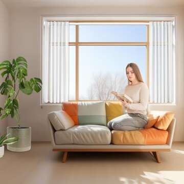 SISELBA White Shower Curtain Rod 42-73", 1" Dia Stainless Shower Rod-No Drilling, Rust-Proof, No Slip, Expandable Adjustable Spring Loaded Shower Curtain Rod, Tension Rod for Windows or Bathroom