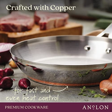 Top Quality Anolon Nouvelle Stainless Steel Cookware Set
