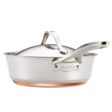 Top Quality Anolon Nouvelle Stainless Steel Cookware Set