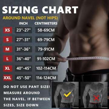 Weight Lifting Belt for Bodybuilding, Powerlifting, Cross Training Dip Lifting Belt - 4 Inch Wide Weightlifting with Metal Buckle - Adjustable Olympic Lifting Deadlift Training Belt