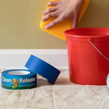 Duck Cleaner Release Painter's Tape 2-Inch, 3 Rolls