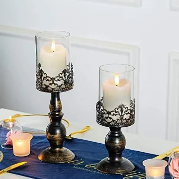 Homemory Flameless Votive Candles with Remote & Timer