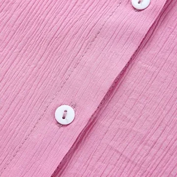 Amuver Women's Summer Casual Two Piece Outfit Set in Pink