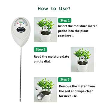Censinda Soil Moisture Meter for Healthy Plants