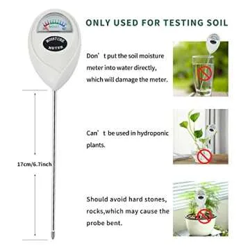 Censinda Soil Moisture Meter for Healthy Plants