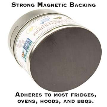 Taste of Jamaica | Authentic Gourmet Jerk Seasoning | Artisanal Spice Blend | Non GMO, All Natural | Handmade in Small Batches in USA | GLP-1 Friendly | Magnetic Tin | 1.5 Ounce | Gustus Vitae | #6