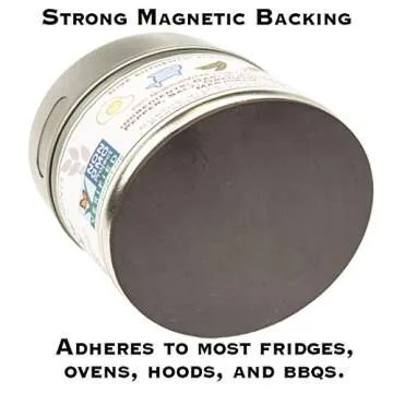 Taste of Jamaica | Authentic Gourmet Jerk Seasoning | Artisanal Spice Blend | Non GMO, All Natural | Handmade in Small Batches in USA | GLP-1 Friendly | Magnetic Tin | 1.5 Ounce | Gustus Vitae | #6