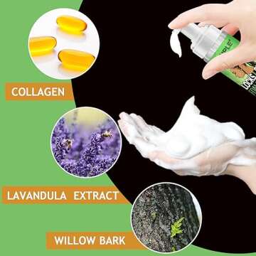 Goiple Braid Mousse, 8 fl oz for Braids Twist, Locs - Long-Lasting Hold, Frizz Control, High Shine a...