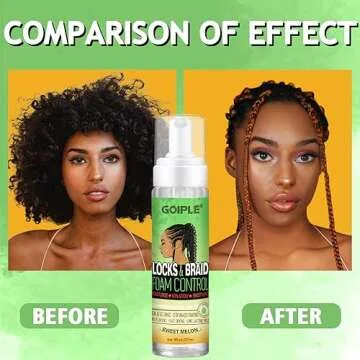 Goiple Braid Mousse for Perfect Braids and Twists - 8 fl oz