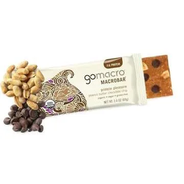 Organic Vegan Protein Bars Variety Pack - 12 Count