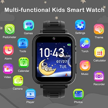 Phyulls Kids Smart Watch - Games, Camera & More!