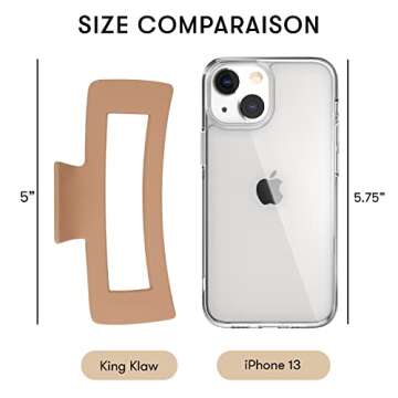 FRAMAR Large Claw Clips For Thick Hair – Hair Claws For Thick Hair Long Hair Claw Clips Variety Pa...