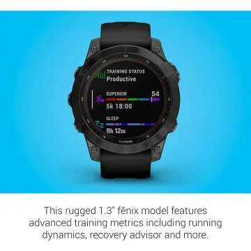 Garmin fenix 7 Solar Smartwatch - Adventure Ready