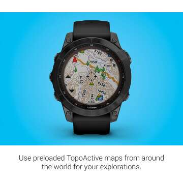 Garmin fenix 7 Solar Smartwatch - Adventure Ready