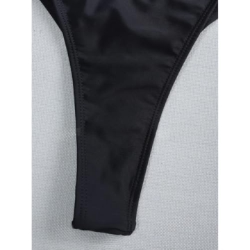 SheIn Women's Sexy 3 Piece Bikini Set with Cover Up