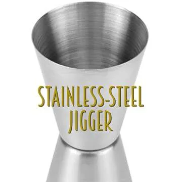 Stylish Stainless Steel Double Jigger for Perfect Cocktails