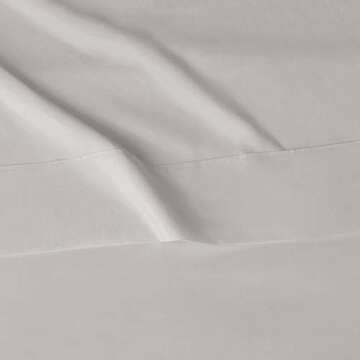Amazon Basics 3 Piece Deluxe Microfiber Bed Sheets, Twin Size, Light Gray, Solid