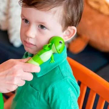 TalkTools Jiggler Dragon Dani, Frog Freddy, Unicorn Uni and Sloth Sammy - Sensory Awareness Tool for Jaw and Lips | Improve Speech and Feeding Skills | Calming Motor for Kids 2pcs (Dragon & Frog)