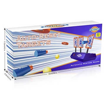 UWANTME DOTH Electric Target Scoring Auto Reset Shooting Digital Target for Nerf Guns Blaster
