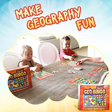 GeoBingo - Fun Geography Bingo for Kids