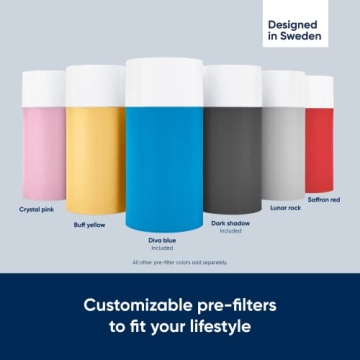 BLUEAIR Bedroom Air Purifier for Cleaner Indoor Air