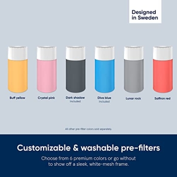 BLUEAIR Bedroom Air Purifier for Cleaner Indoor Air