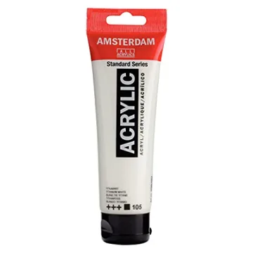 Amsterdam Acrylic Paint Titanium White 120ml for Artists