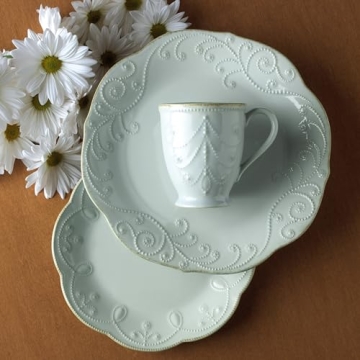 Elegant Lenox French Perle 4-Piece Place Setting