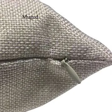 Mugod Slices of Watermelon Throw Pillow Exotic Tropical Fruit Leaves Seed Red Green Cotton Linen Square Cushion Cover Standard Pillowcase 18x18 Inch for Home Decorative Bedroom/Living Room/Car