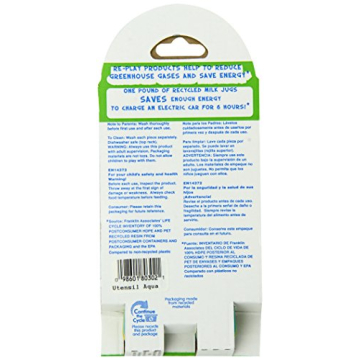 Re-Play Eco-Friendly Utensil Set - 8 Colors for Kids