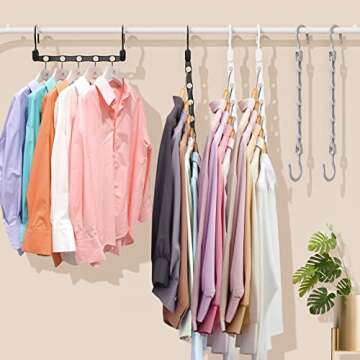Space Saving Magic Hanger Organizer Set for Closets