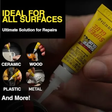 Super Glue 15187 Pack of 12 for Fast Repairs