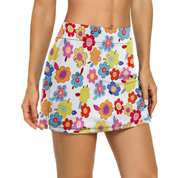 LouKeith Women's High Waisted Tennis Skirts & Activewear