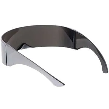 Discover the zeroUV Cyberpunk Visor Sunglasses - Be Unique!