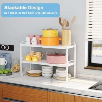 Adjustable Kitchen Cabinet Shelves for Maximum Organization