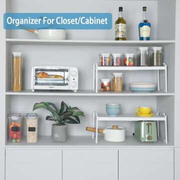 Adjustable Kitchen Cabinet Shelves for Maximum Organization
