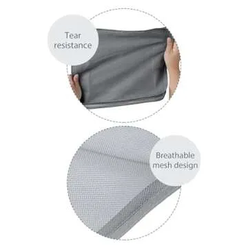 DIMJ Travel Packing Cubes - Luggage Cubes for Suitcases Packing Organizers Lightweight Suitcase Organizer for Shoes Clothes Cosmetics Toiletries 8 Set (Grey)