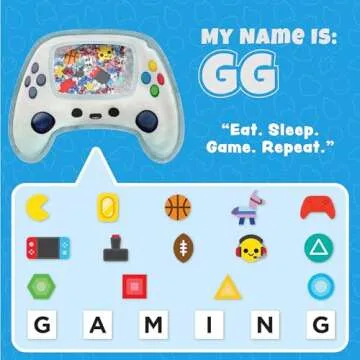 BIZYBOO - The Original Seek & Find Plush - Hidden Object Search Problem Solving Educational Matching Game for Kids 2 and Up - 2 Pack (GG & Toasty)