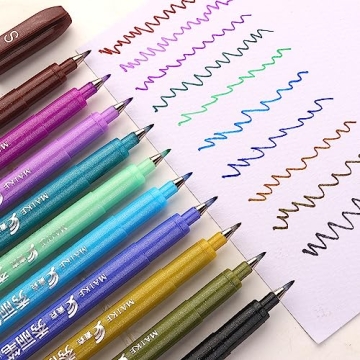 MAIKEDEPOT Sign Brush Pens Set for Calligraphy & Journaling