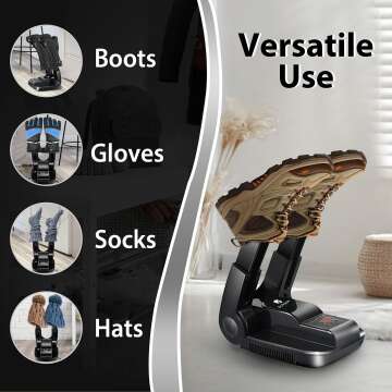 Dr. Prepare Boot Dryer for Shoes & Gloves - Quick Drying
