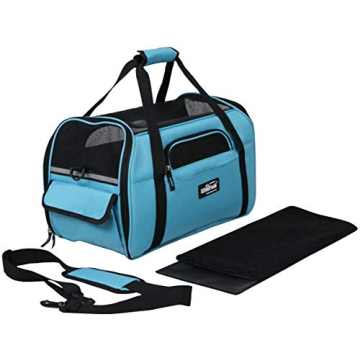 EliteField Airline Approved Soft Pet Carrier - Sky Blue