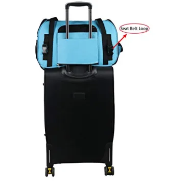EliteField Airline Approved Soft Pet Carrier - Sky Blue