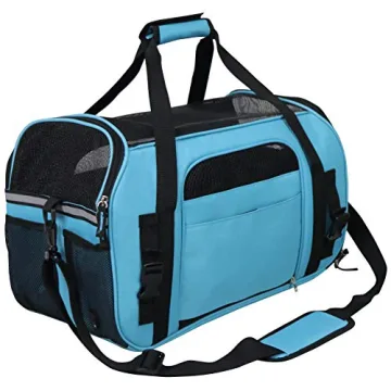 EliteField Airline Approved Soft Pet Carrier - Sky Blue