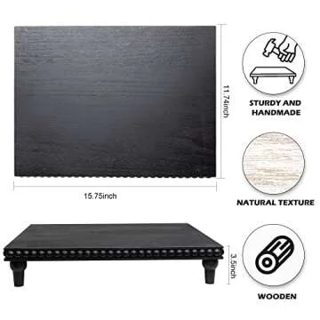 Farmhouse Distressed Wood Display Stand for Any Room