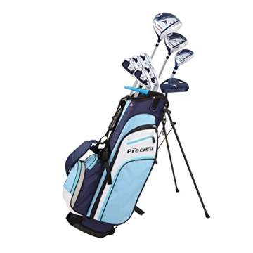 Precise M3 Ladies Womens Complete Golf Clubs Set Includes Driver, Fairway, Hybrid, 7-PW Irons, Putte...