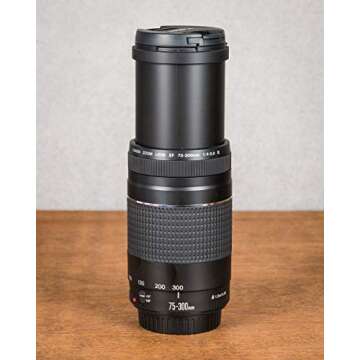 Canon EF 75-300mm f/4-5.6 III Telephoto Zoom Lens for Canon SLR Cameras