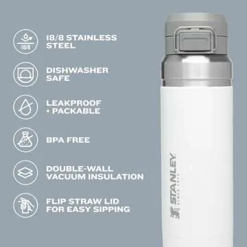 Stanley Quick Flip GO Water Bottle 24 OZ | Insulated & Durable