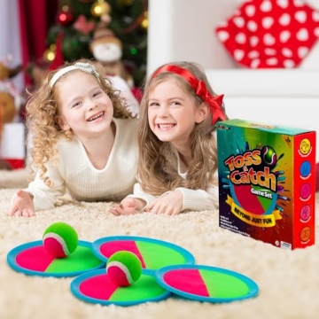 Ayeboovi Toss and Catch Ball Set for Family Fun Outdoors