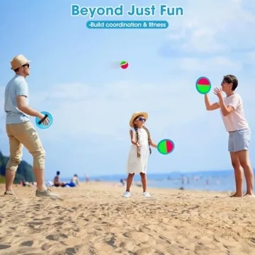 Ayeboovi Toss and Catch Ball Set for Family Fun Outdoors