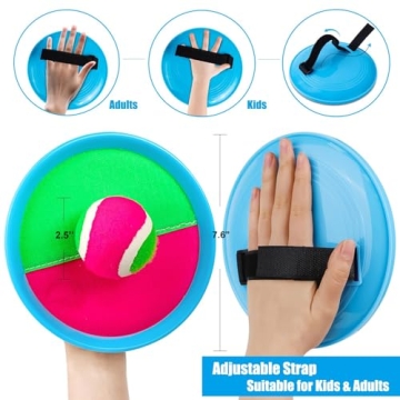 Ayeboovi Toss and Catch Ball Set for Family Fun Outdoors